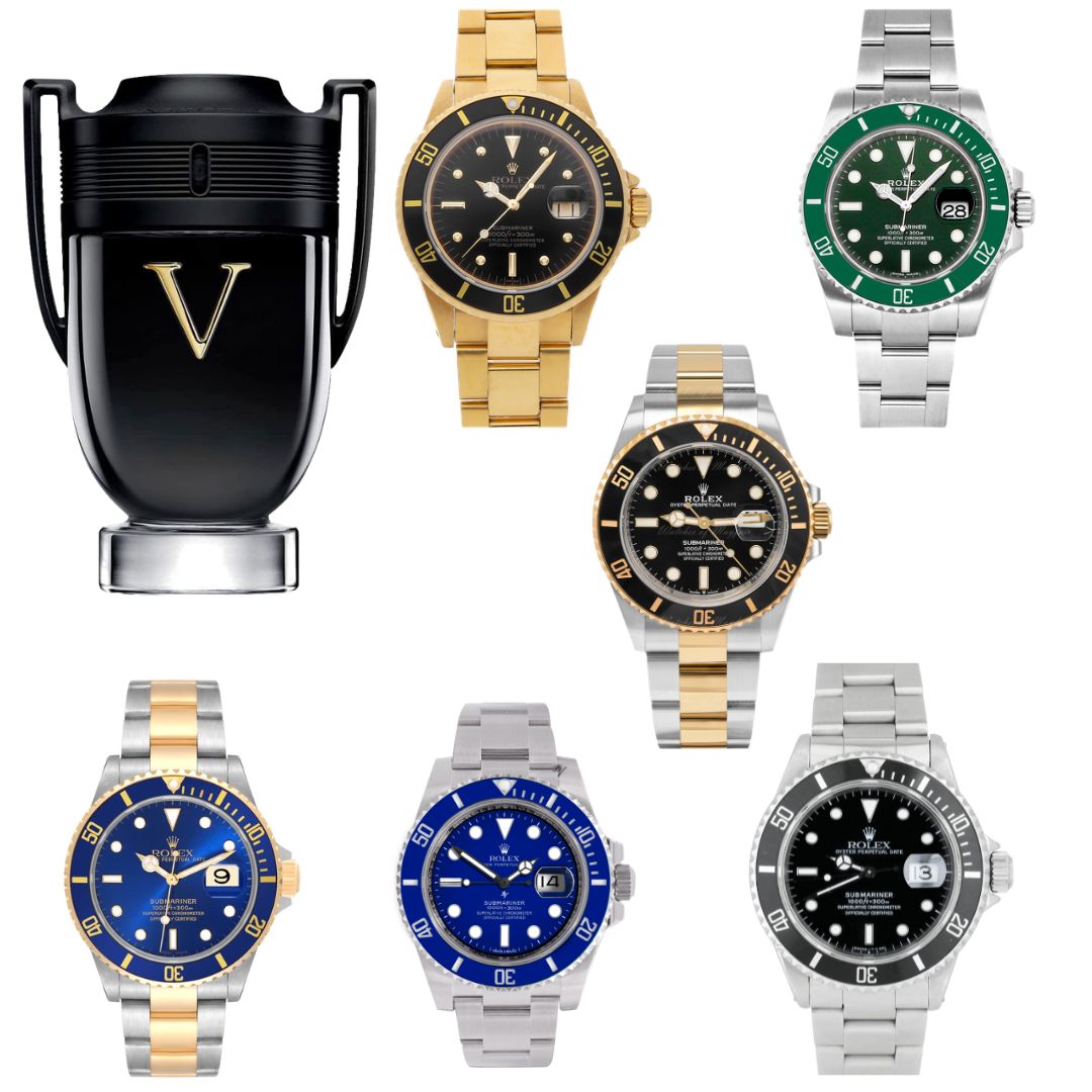 KIT INVICTUS VICT + RELOJ ROLEX SUBMARINER